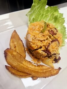 Assorted Salvadoran dishes including handmade pupusas, tamales, fried yuca, and plantains served fresh at Pupusería Patty’s